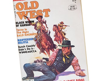 Old West Magazine Fall 1983 Western Cowboys Horses Barney Riggs Butch Cassidy Vol 20 No 1