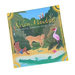 Nelson Mandela&#39;s Favorite African Folktales 2002 Illustrated Softcover Children&#39;s Book