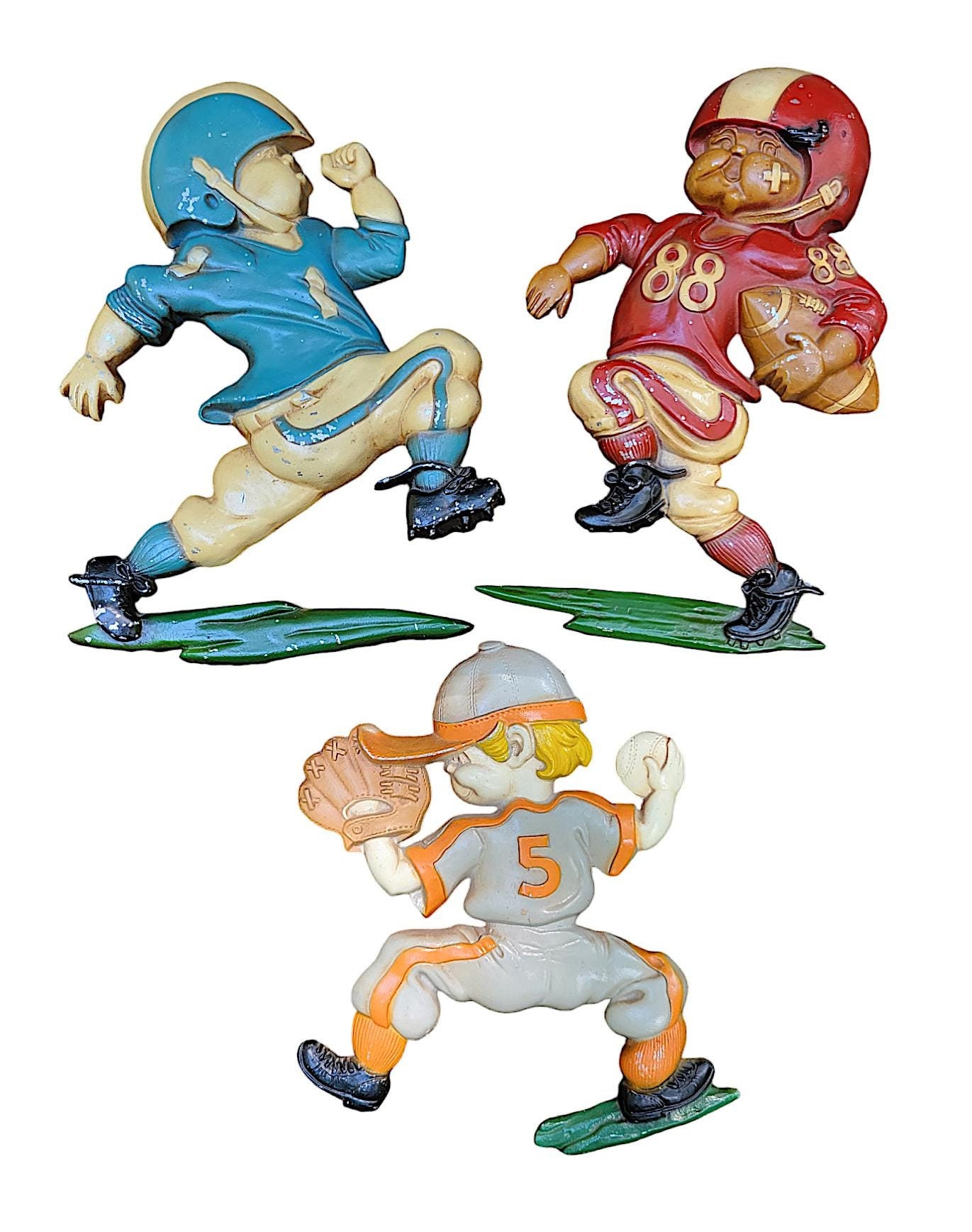 1976 Homco Football - Etsy