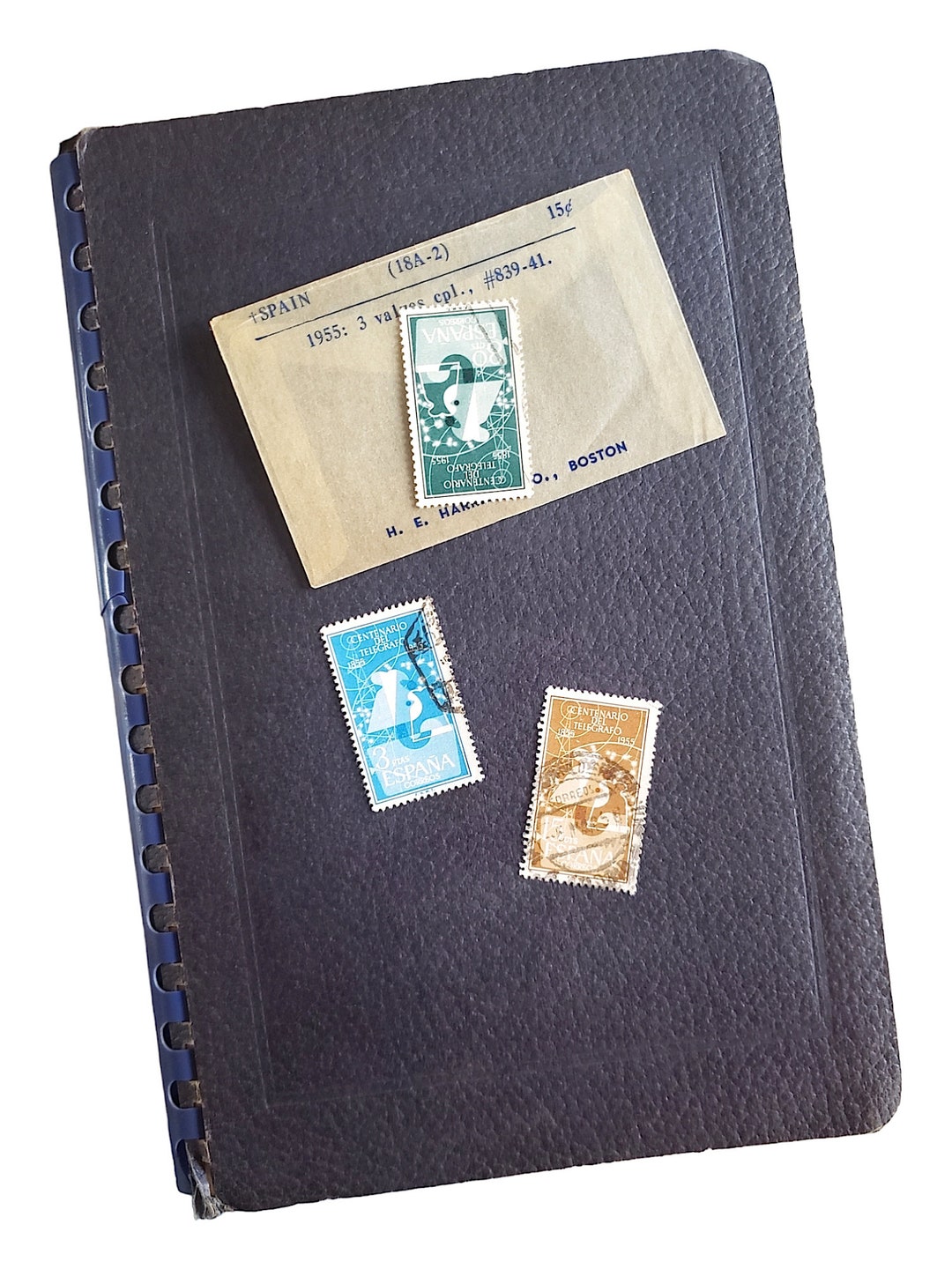 International Postage Stamp Album Collection 1940s 1950s Etsy