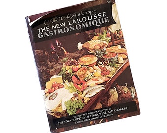 The New Larousse Gastronomique Cookbook Revised American Edition 2nd Printing 1978 Dust Jacket Hardcover