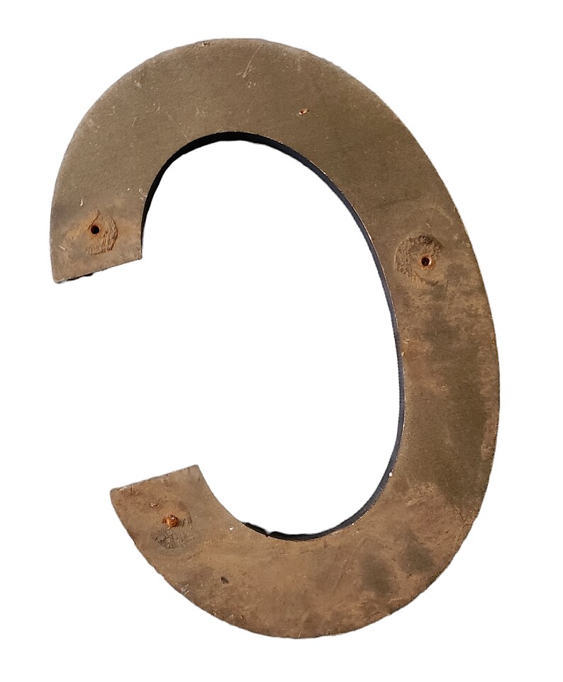 Black Metal Letter C for Display Wall Decor Name Initial - Etsy