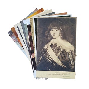 Cartes postales anciennes inutilisées du musée des beaux-arts, souvenirs de voyage, éphémères, lot de 10