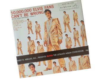 Elvis: The Ultimate Album Cover Book 1996 Illustrated Hardcover by Paul Dowling