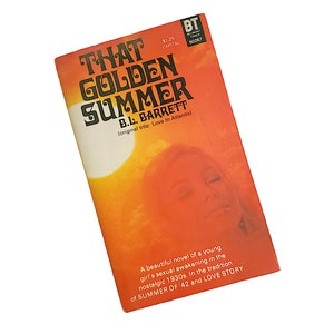 That Golden Summer YA Novel by BL Barrett, 1972 Paperback