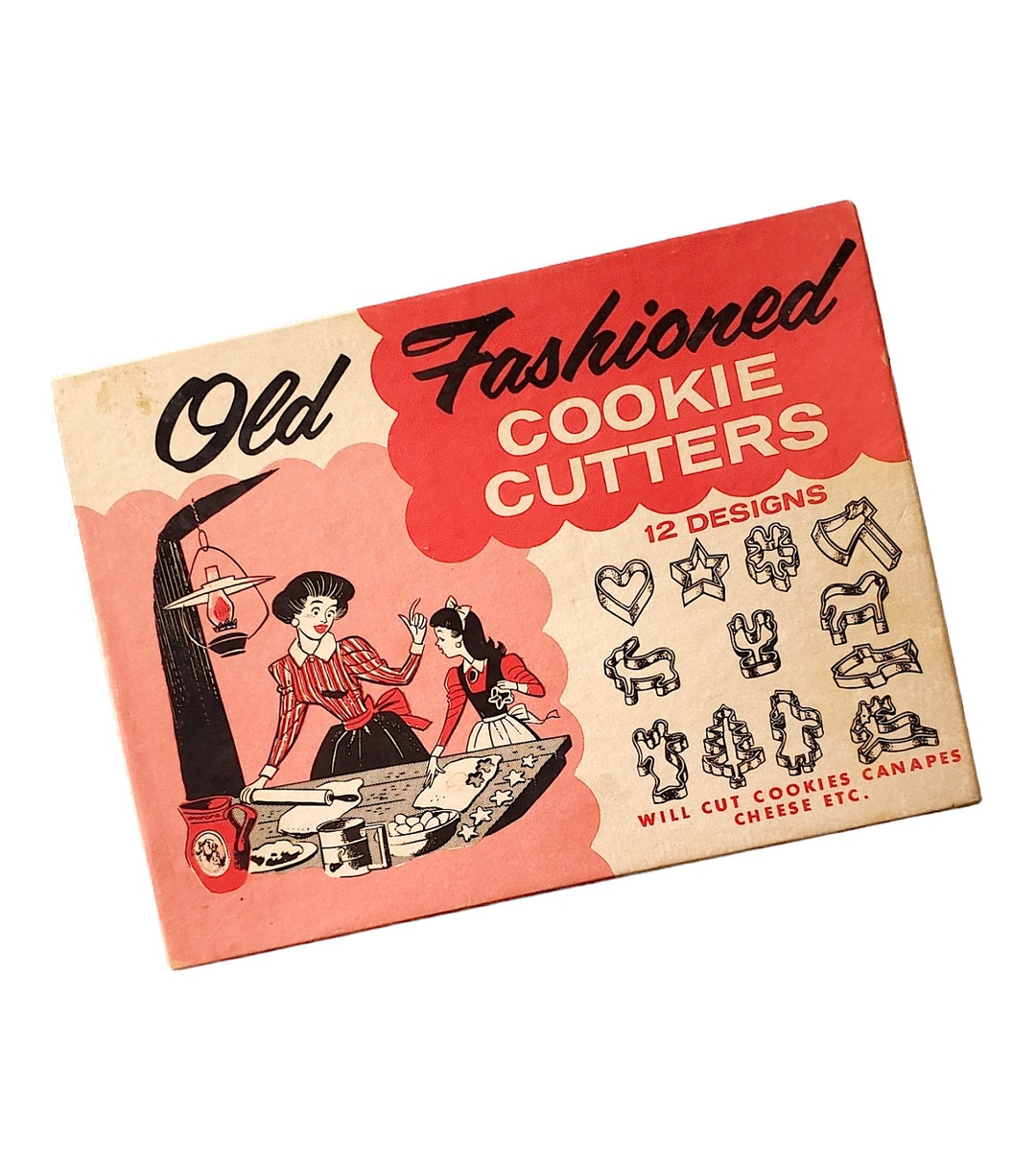 Old Fashioned Cookie Cutters for Cookies Canapes Cheese in Etsy