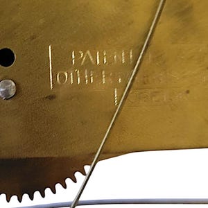 Westminster Clock Movement with Hands: Brass Gears for Steampunk Art Supply image 5