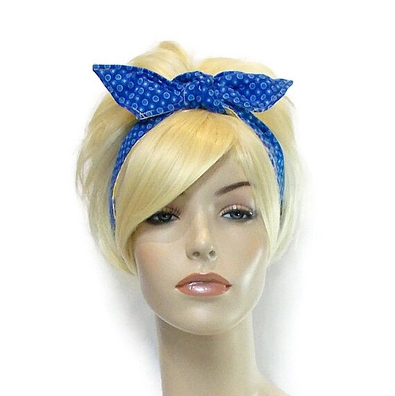 Blue Headband Yellow Headband Womens Headbands Cute Etsy