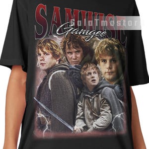 Samwise Gamgee-shirt in vintage stijl | FM630 | uniseks kleding voor volwassenen y2k, cadeau voor man, cadeau voor vrouw