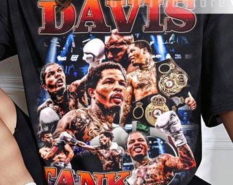 Camisa vintage de Gervonta Davis, regalo para hombre y mujer, diseño unisex, camiseta fm516, camiseta unisex para adultos
