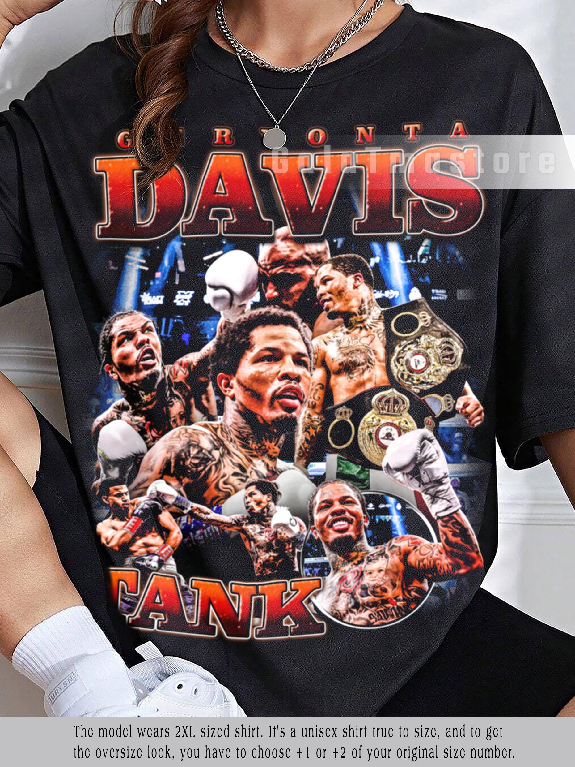 新品　デービス　プリント TANK TEE Lサイズ Gervonta Davis Shirt - Etsy