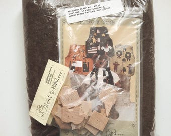 Harry Beary Plush Felt Bear Kit to Make 30" Bear, 1995 - NIB