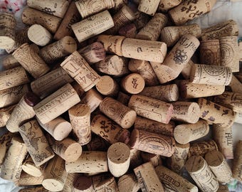 125 Used Natural Wine Corks, No Synthetics, shipped in box