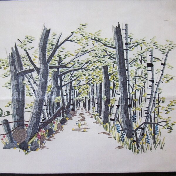 Paragon Neddlecraft, BIRCH LANE, Creative Crewel Stitchery Kit
