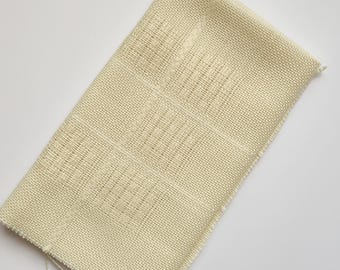 Vintage 14 Count Monza Cloth, Cream Acrylic, Flamingo Mills (20" x 20")