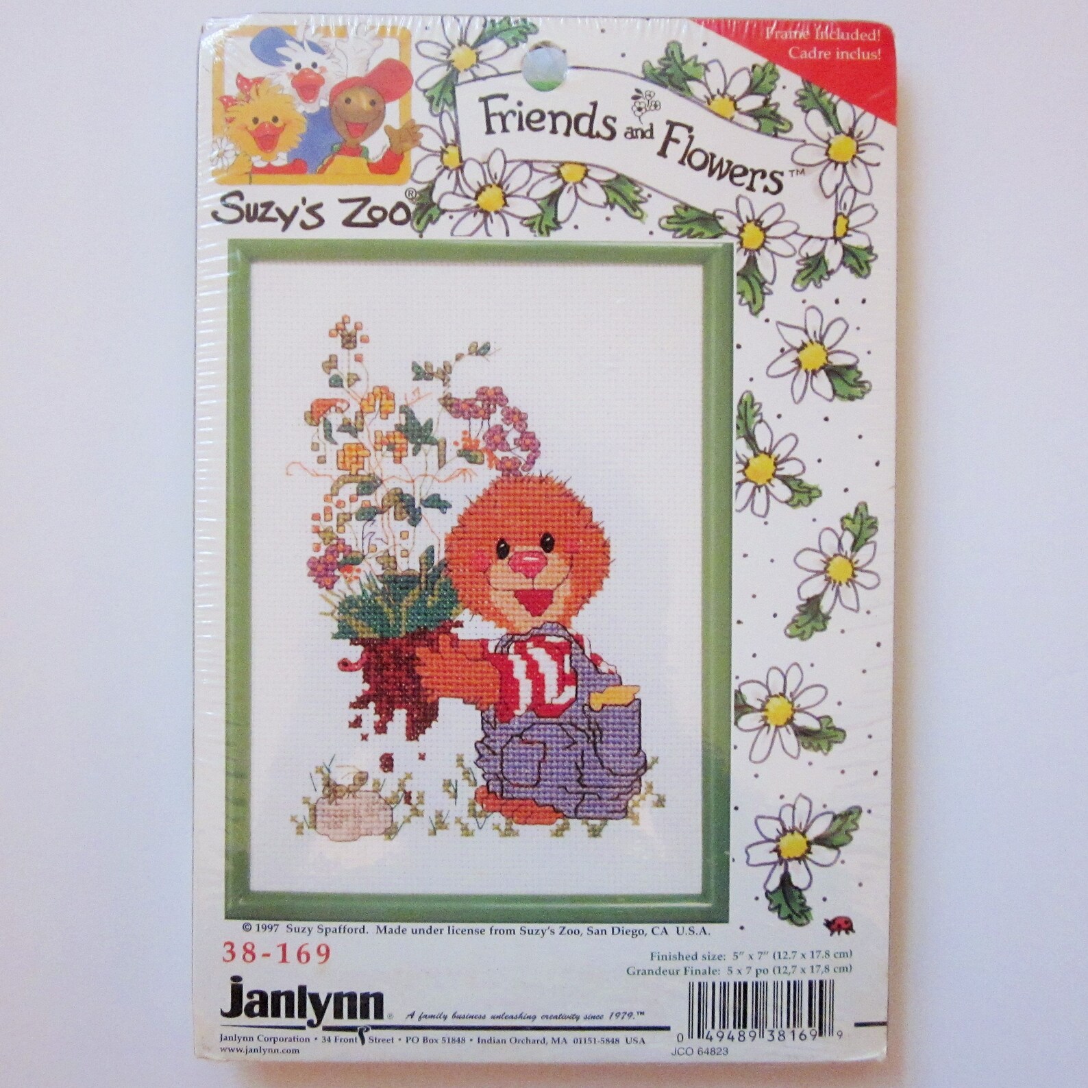 Suzy's Zoo Counted Cross Stitch Kit w/frame Friends and Etsy