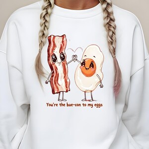 Bacon and Egg Funny Valentines PNG | Valentine PNG Instant Download | Pun Valentines