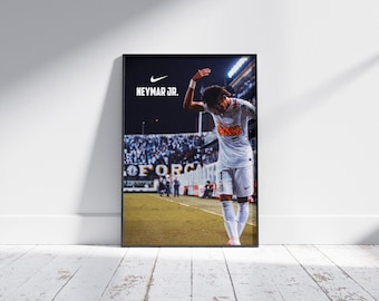 Neymar Jr. x Santos Poster