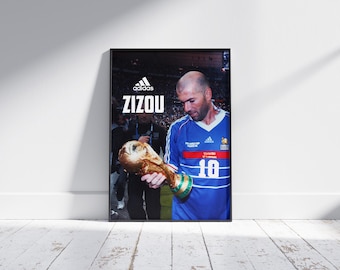 Zinedine Zidane &quot;Zizou&quot; Poster
