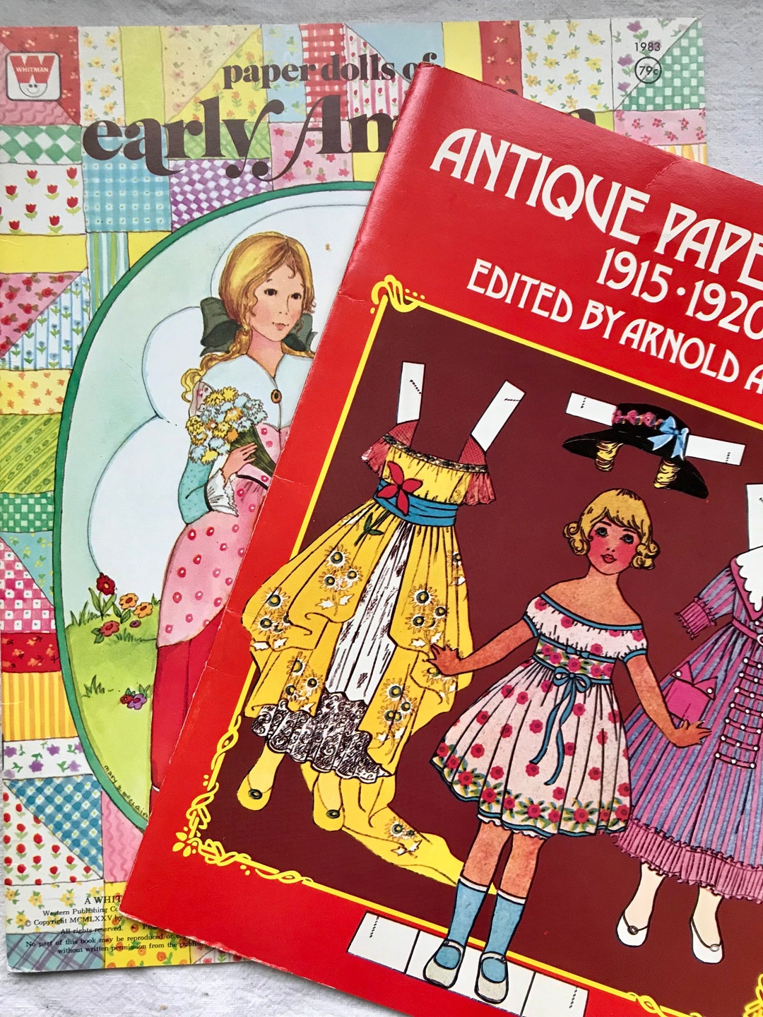 Paper Doll Books Vintage Book Art Inspiration Vintage Paper Etsy