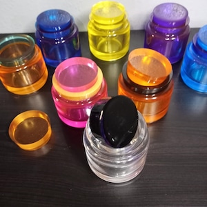 Colorful Resin Jar