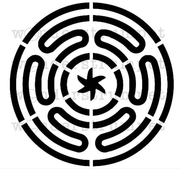 Strophalos Crystal Grid Hekate Crystal Grid