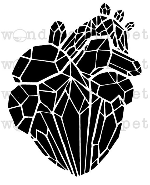 Heart Stencils. Small for Craft 