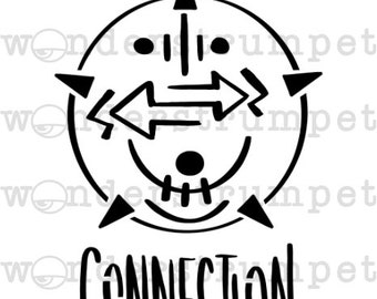 Witchy Sigil Stencil Series: Connection