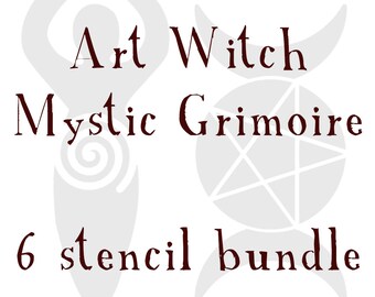 Art Witch Mystic Grimoire Bundle