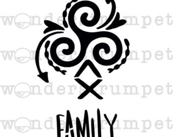 Witchy Sigil Stencil Series: Family