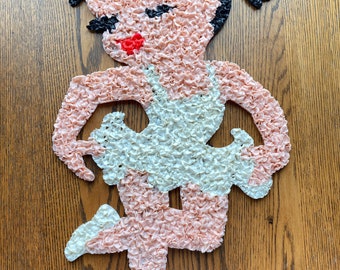 Vintage Popcorn Melt Ballerina