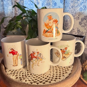 Norman Rockwell Mugs - Etsy