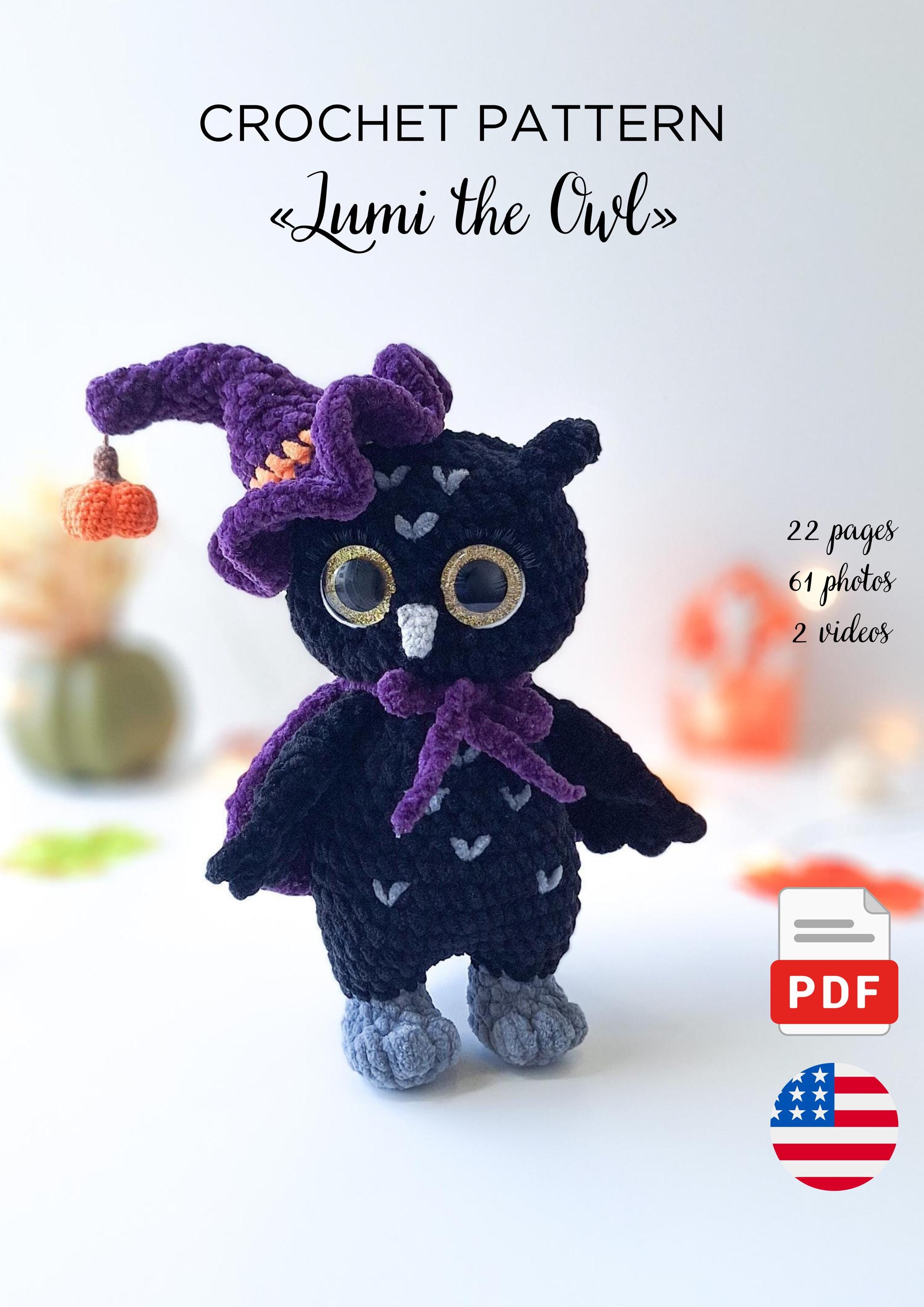 30 Crochet Owl Patterns: Creative, Delightful, and Adorable Finds 34 Witch Owl Amigurumi Crochet Pattern