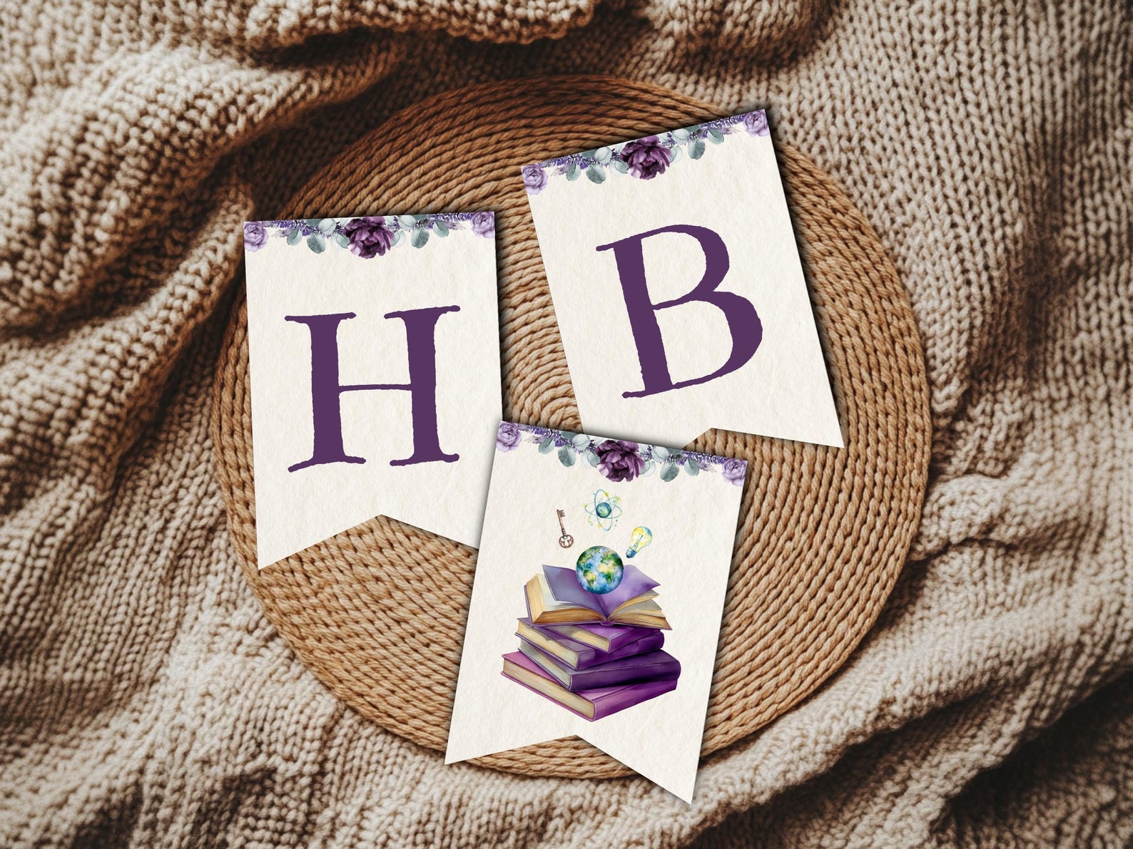 Chapter One Happy Birthday Banner, One for the Books Theme Birthday ...