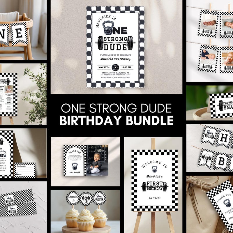 Black Baby Party Decor Etsy Black Baby Party Decor Etsy