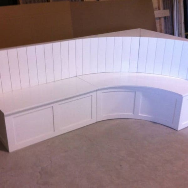 Curved Banquette- Corner Bench Seat