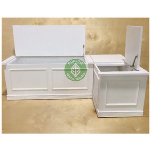 Kitchen Nook Banquette-Bench Seat with Storage- NO FINISH