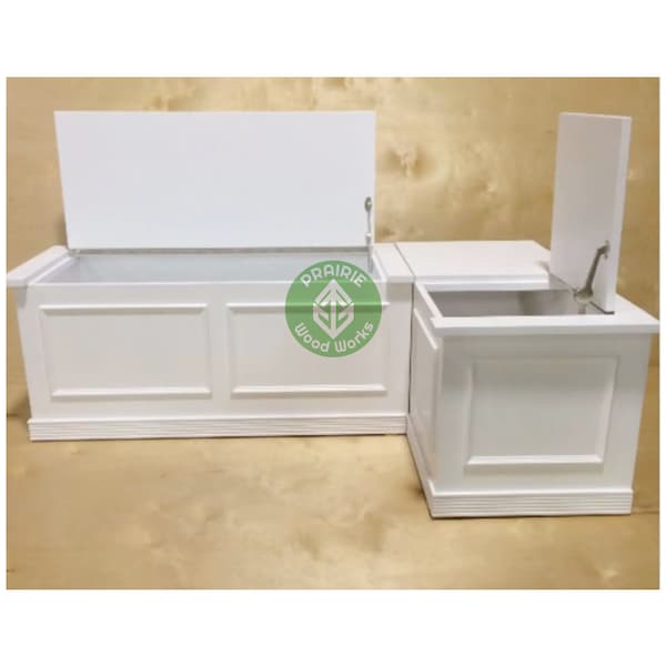 Kitchen Nook Banquette-Bench Seat with Storage- NO FINISH