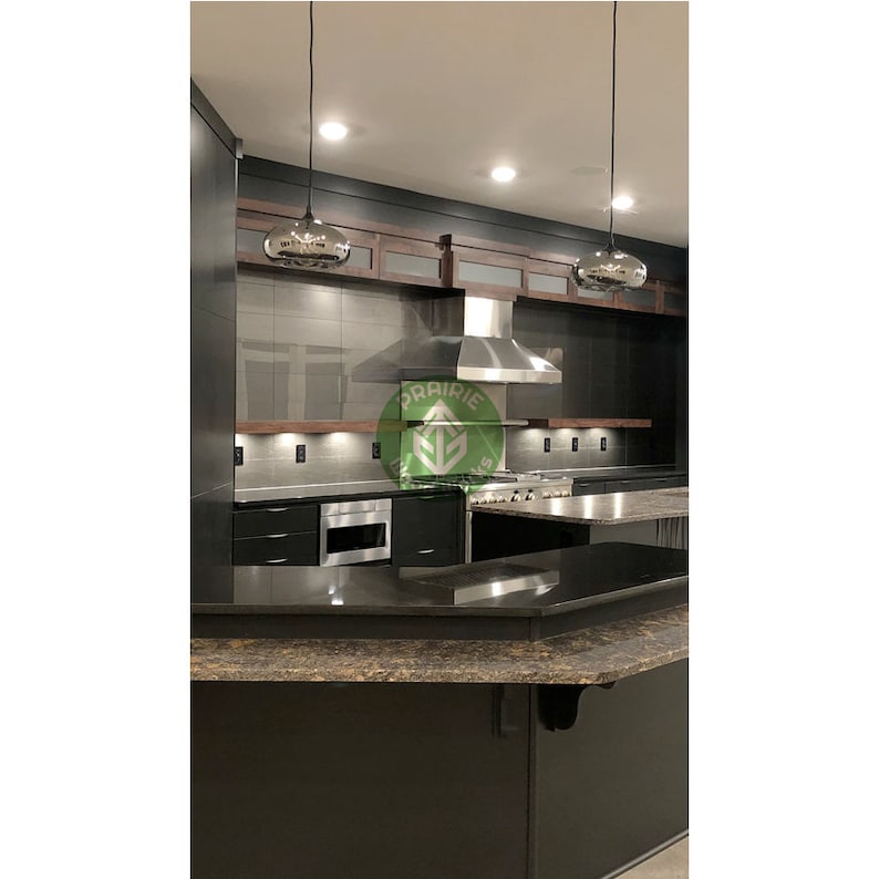 RAW Wood Floating Shelf With Led Lights Unstained Farmhouse Etsy Canada