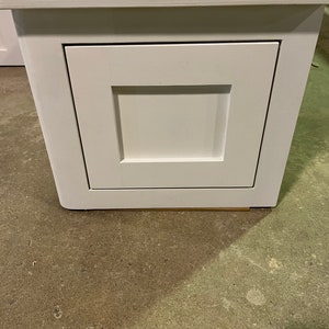 Custom Shaker Corner Bench With Storage Drawers: Kitchen Nook Seating ...