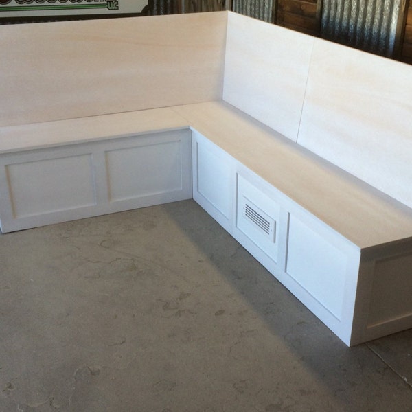 Kitchen Bench With Back - Etsy
