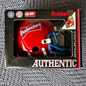 Budweiser Football Helmet - Etsy