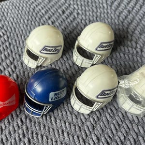 Budweiser Football Helmet - Etsy Budweiser Football Helmet - Etsy