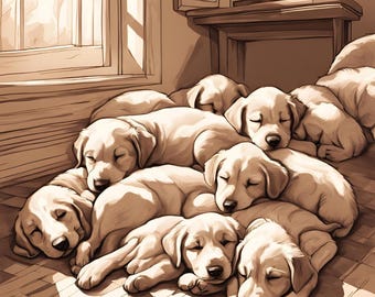 Filhotes dormindo, Animais, Animais fofos, Amante de cães