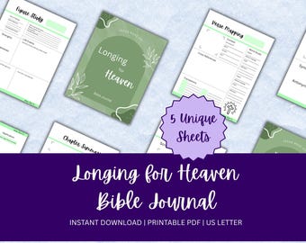 Katholische Bibel Zeitschrift für Frauen | Charakterstudie, Wortstudie, Bibel Bücherregal Tracker, Bibelleseplan, SOAP | Sehnsucht nach dem Himmel