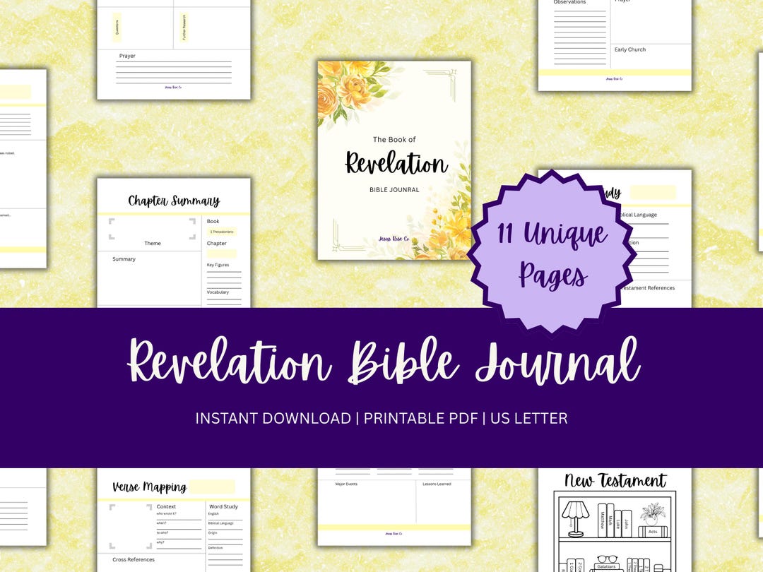 Printable Verse Mapping Revelation Bible Study Bible Chapter Study ...