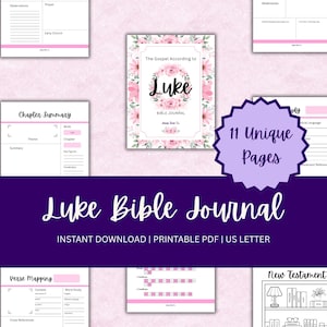 Katholische Bibel Studien Journal Bibel Studium druckbare Anleitung Bibel Studium Luke Bibel Journaling druckbare Hingabe druckbare Bibelstudienmethode