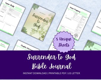 Katholisches Bibel Journal für Frauen | Verszuordnung, Zeichenstudie, Wortstudie, Bibel Bücherregal-Tracker, Bibelleseplan | Hingabe an Gott