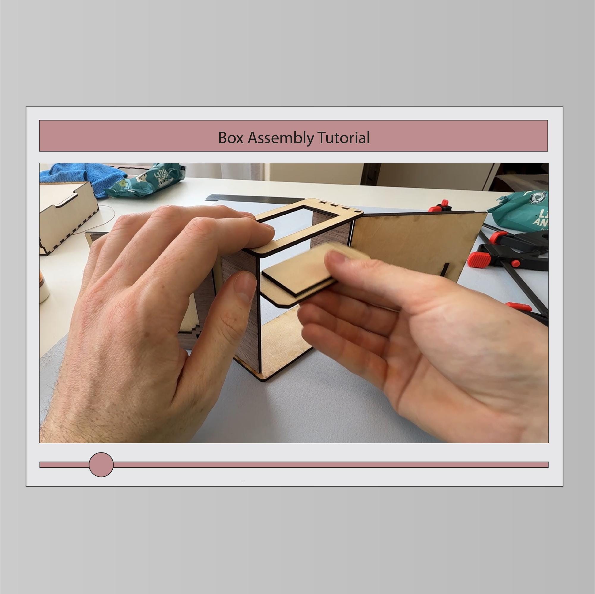 Magic Empty Box - Laser Cutter Files - 3mm or 1/8 Inch - Etsy