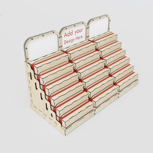 Laser Box and Display Stand | Laser Cut Files | AI DXF SVG